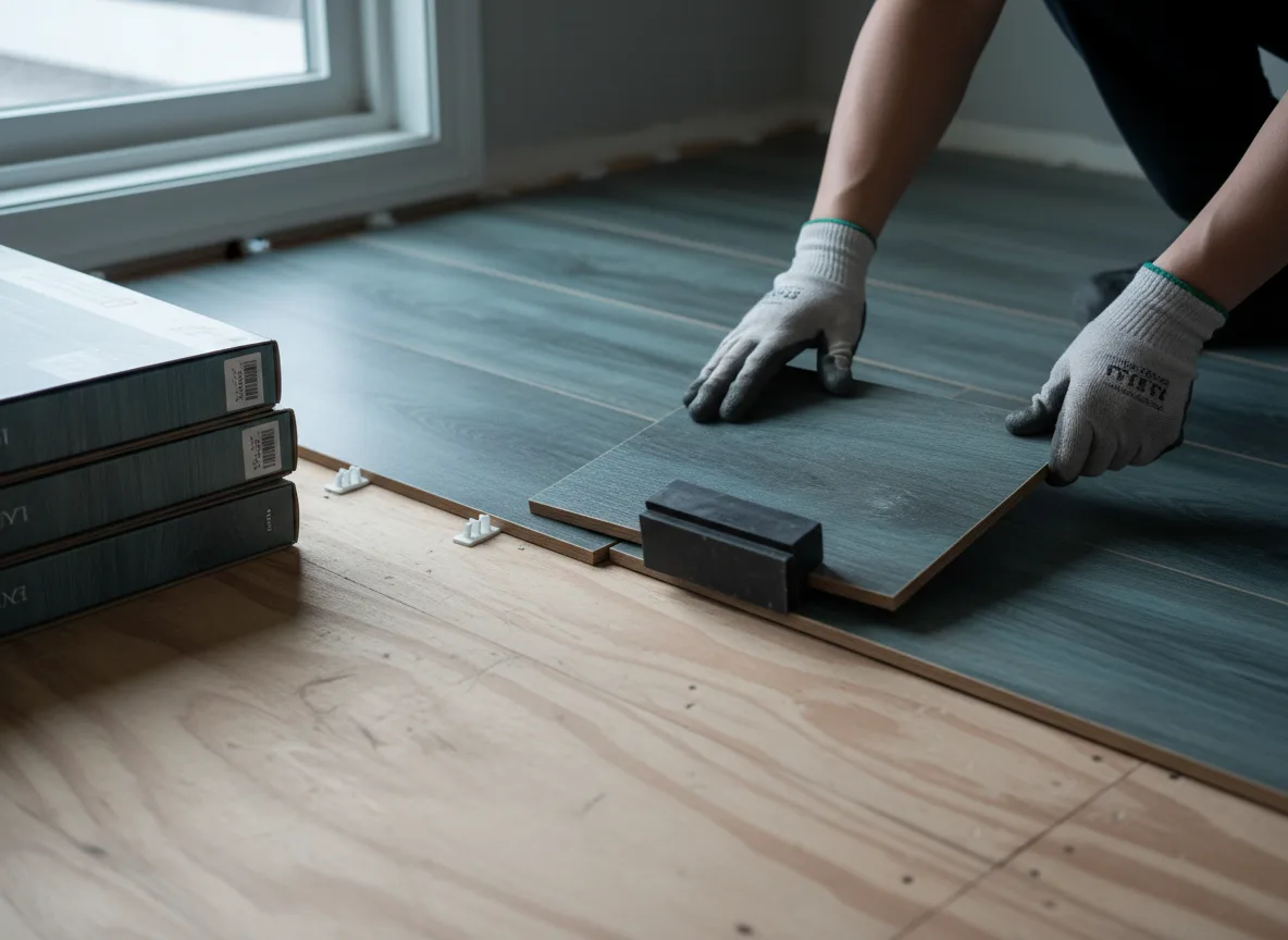 Luxury Vinyl Plank Installation company in Ashley, ND